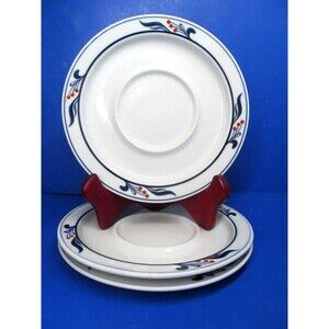 Dansk Bistro Maribo  7 1/4" Saucers Only Set of 3